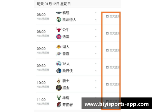 必一运动腾讯NBA视频直播间：全面解析最新赛事与球员动态 - 副本